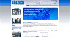 Desktop Screenshot of calderltd.com